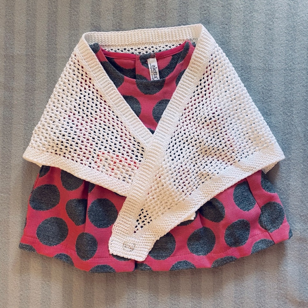 Aletta newborn baby dress